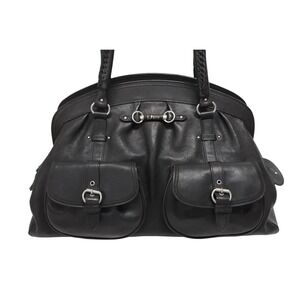 Dior Handbag Leather My Christian Black